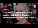 VIDEO. « CNews », « chaîne d'extrême droite » : Delphine Ernotte maintient ses propos sur « RTL »