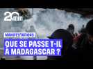 Incendies, pillages, affrontements : que se passe-t-il à Madagascar ?