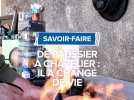 De pâtissier à chapelier : il a changé de vie.