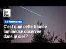 Train starlink visible au-dessus de Lens