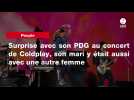 Surprise avec son PDG au concert de Coldplay, son mari y était aussi avec une autre femme