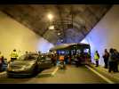 Un accident de grande ampleur simulé dans dans le tunnel de la LiNo à Dijon
