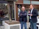 Avec Retour à la mer par Roland Devolder, une nouvelle statue débarque à Bergues