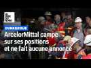 ArcelorMittal campe sur ses positions et ne fait aucune annonce pour l'avenir du site à Dunkerque