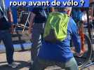 En combien de temps changez-vous une roue avant de vélo ?
