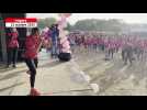 VIDÉO. Octobre Rose : un échauffement géant à Angers