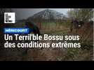Le Terril'ble Bossu à Méricourt et ses conditions extrêmes : la neige, la pluie, le vent, le froid !