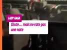 Même une chute ne peut arrêter la légende qu'est Lady Gaga