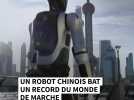 Un robot chinois bat un record du monde de marche