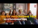 Votre programme télé du jeudi 27 novembre 2025