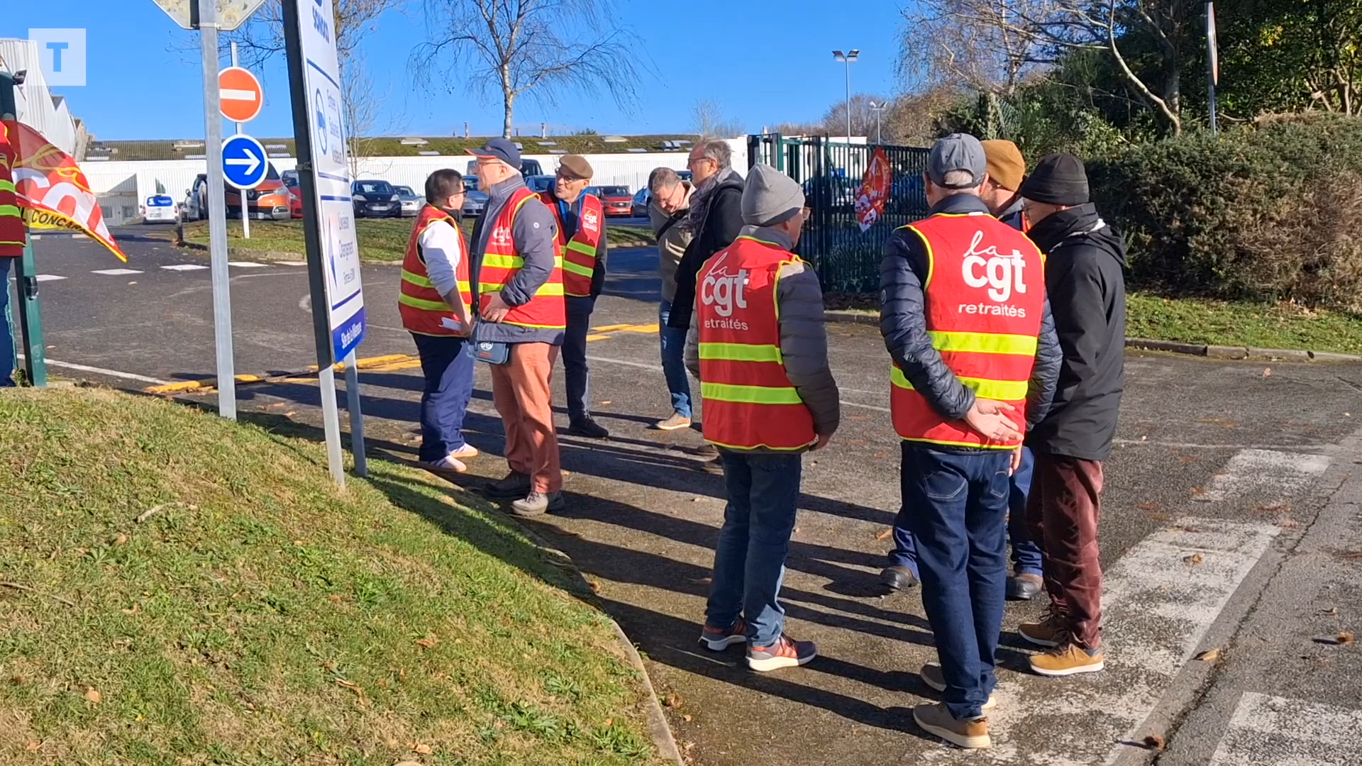 En débrayage à Concarneau, des salariés de l'entreprise Sonoco s'inquiètent « d'un manque de visibilité » [Vidéo]