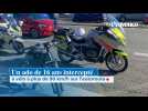 Un ado de 16 ans intercepté à vélo à plus de 90 km/h sur l'autoroute