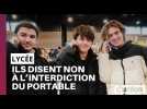 Interdiction des portable au lycée : les jeunes disent non