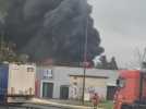 Un camion explose près de Gima à Beauvais