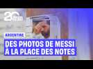 Argentine : Elle note ses élèves avec des photos de Messi
