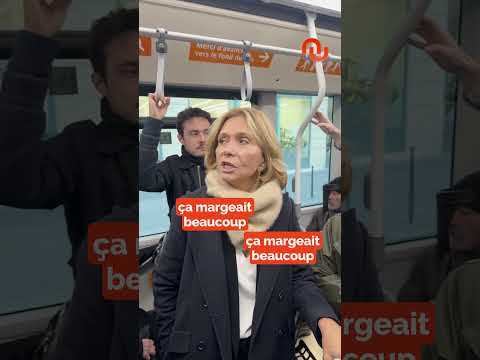 Valérie Pécresse nous montre qu'on peut payer par carte bancaire dans les bus parisiens ! #shorts