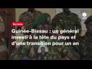 VIDEO. Guinée-Bissau : un général investi à la tête du pays et d'une transition pour un an