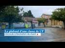 Le plafond d'une classe de CP s'écroule à Rochefort-du-Gard