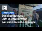 Des distributeurs Just Queen reprennent du service sous une nouvelle enseigne