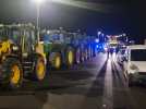 Manifestation agriculteurs Pont de Tancarville