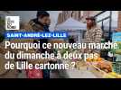 Au pied d'une ancienne filature, le nouveau marché du dimanche des Lillois