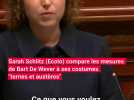 Sarah Schlitz (Ecolo) compare les mesures de Bart De Wever à ses costumes "ternes et austères"