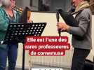 Villé : elle est l'une des rares professeures de cornemuse