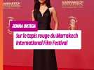 Jenna Ortega sur le tapis rouge du 22e Marrakech International Film Festival