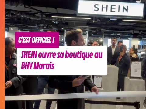 VIDEO : Ouverture de la boutique SHEIN au BHV…