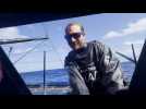 VIDÉO Transat Café l'Or. « À fond la forme » : quand Benjamin Dutreux s'éclate au pilotage de son Imoca