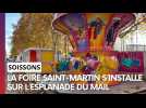 La foire Saint-Martin de Soissons chaque année sur la Mail