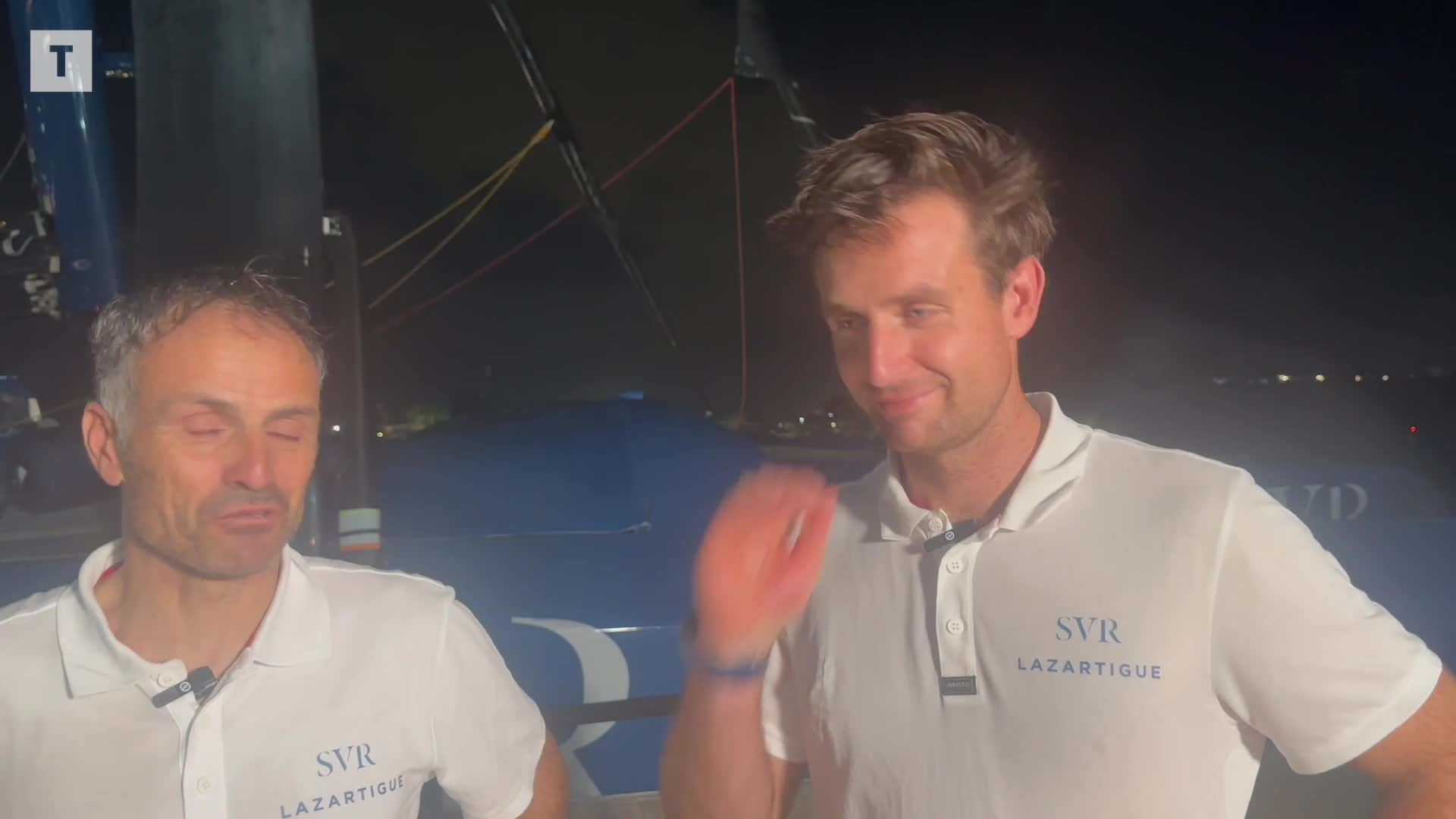 « On a tous les deux la performance dans le sang ! » : entretien exclusif avec Tom Laperche et Franck Cammas après leur victoire en Ultime dans la Transat Café l'Or en vidéo