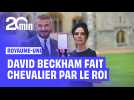 «Une journée si spéciale» : David Beckham officiellement fait chevalier par le roi Charles III