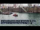 Le centre d'incendie et de secours de Brest inaugure un nouveau bateau le "DABO"