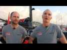VIDÉO Transat Café L'Or. Les premières réactions de Jérémie Beyou et Morgan Lagravière après leur victoire