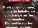VIDEO. Ouest-France : Orelsan en tournée, chouette hulotte, ce qui change au 1er novembre... : l'actualité sur les réseaux sociaux (1)