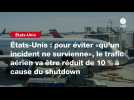 VIDEO. États-Unis : pour éviter «qu'un incident ne survienne», le trafic aérien va être réduit de 10 % à cause du shutdown