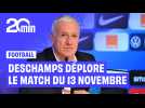 Équipe de France : Didier Deschamps aurait préféré « éviter de jouer » ce 13 novembre