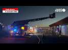 VIDÉO. Important dispositif de secours après un départ de feu dans un restaurant, à Granville