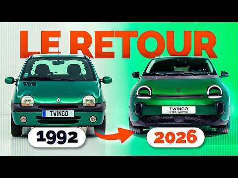 La NOUVELLE TWINGO ÉLECTRIQUE va vous SURPRENDRE !