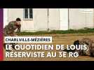 Louis, réserviste depuis 7 ans à Charleville