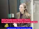 Alicia Fassote ouvre "Aliskin" à Namur. La boutique de piercing et de tatouage moderne