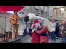 VIDÉO. Quintin vibre au rythme du festival des Chanteurs de rue tout ce week-end