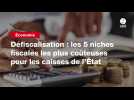 VIDEO. Défiscalisation : les 5 niches fiscales les plus coûteuses pour les caisses de l'État