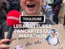 Les meilleures pancartes du marathon de Toulouse 2025