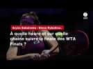 VIDÉO. Aryna Sabalenka - Elena Rybakina. À quelle heure et sur quelle chaîne suivre la finale des WTA Finals ?