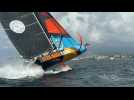 VIDÉO Transat Café l'Or. Les images de l'arrivée de 11th Hour Racing, deuxième en Imoca
