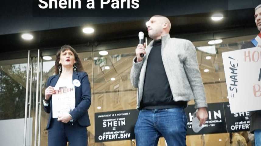 Jour J pour Shein à Paris la boutique sous haute