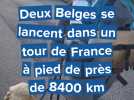 Normandie : Orine et Jason, deux Belges en route pour 8 200 km à pied autour de la France