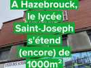 Hazebrouck : le lycée Saint-Joseph s'étend (encore) de 1000 mé